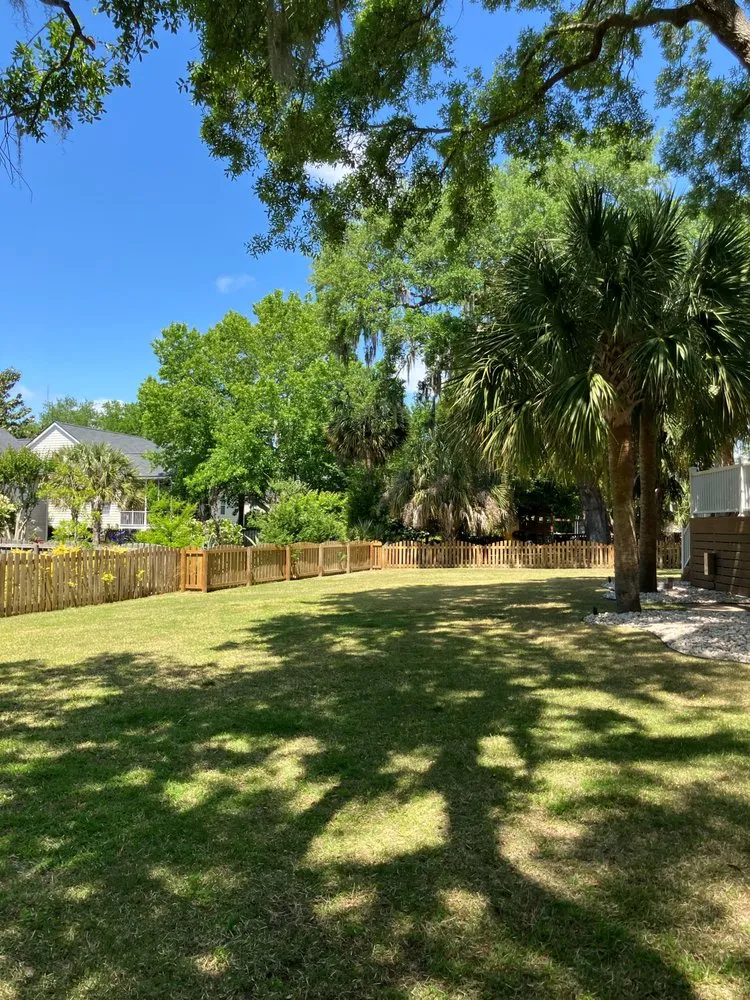 Top-rated landscape installation in Charleston, SC by Lush Lawns