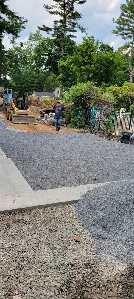 Custom landscape installation near you in North Bergen, NJ by Lush MS Landscape & Construction