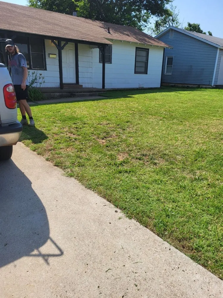 Affordable residential landscaping for outdoor upgrades in Oklahoma City, OK by Lushes Lawns