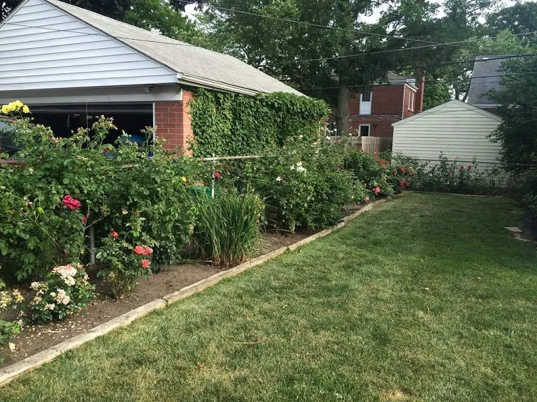 Custom landscape installation in Lincoln Park, MI by Luson Home Services