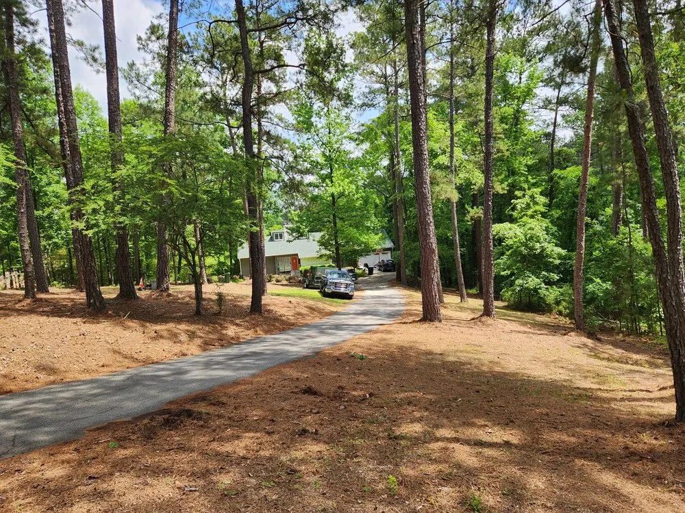 Custom garden landscaping for residential properties across Macon, GA - Luster Lawn Care Services