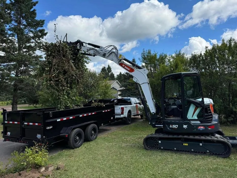 Reliable garden landscaping for homes across Wrenshall, MN - Lustigs Mini Excavation