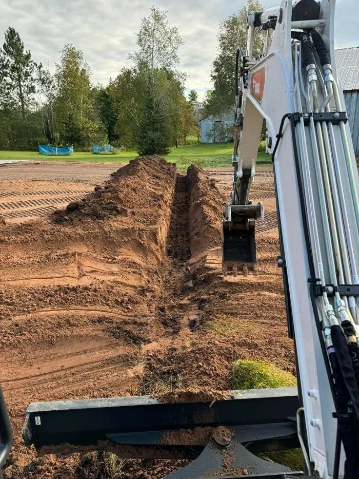 Expert residential landscaping near you across Wrenshall, MN - Lustigs Mini Excavation
