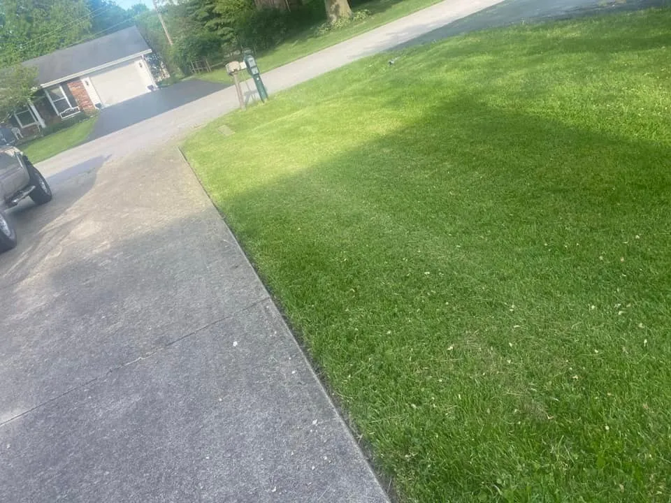 Expert landscape installation in Waddy, KY by Lutes Lawn Care