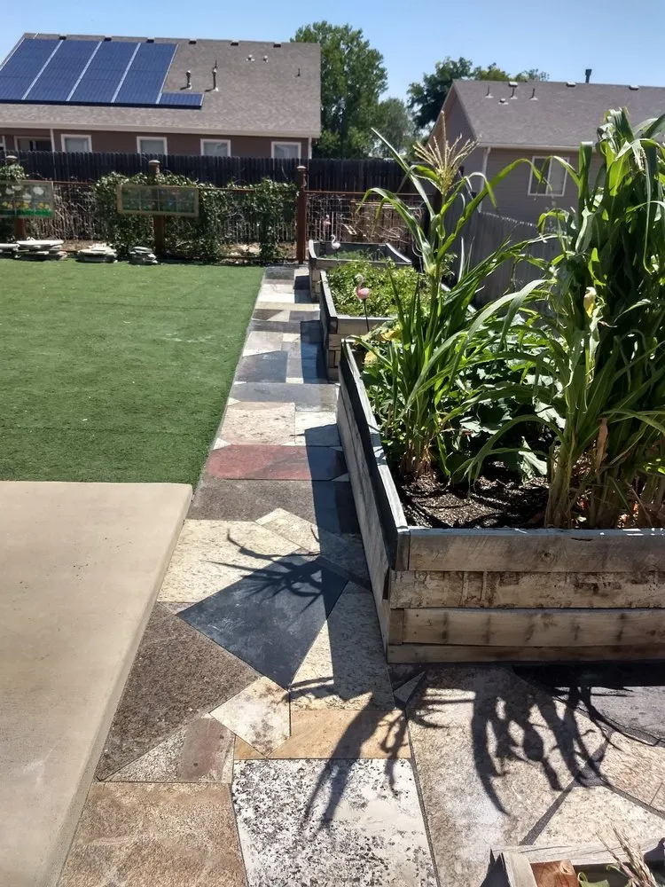 Local landscape installation in Johnstown, CO by Lutey's Landscaping