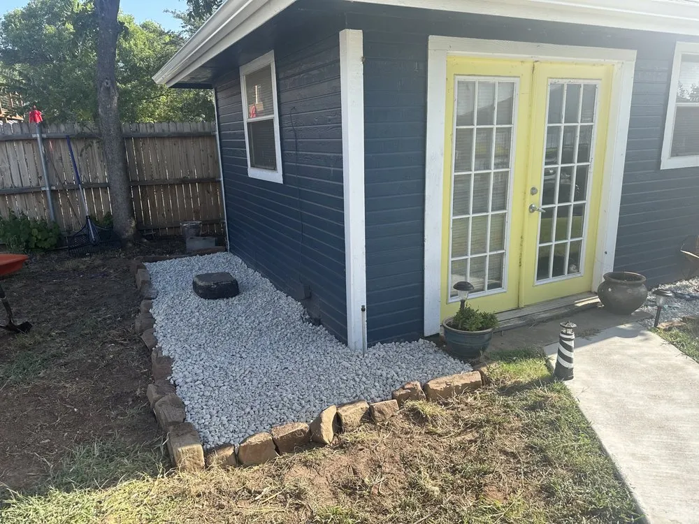 Expert landscape design in Granbury, TX by Lutgen Lawn Care