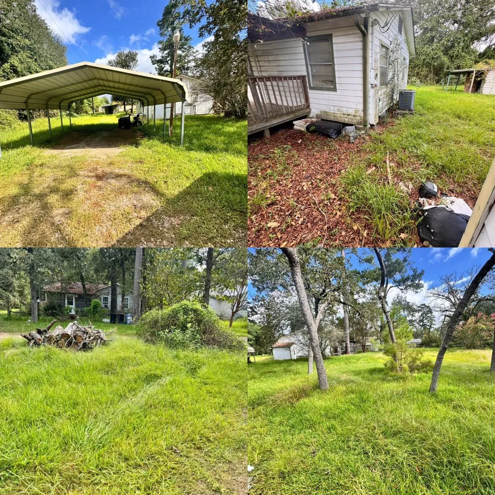 Professional yard cleanup service in Conroe, TX - Lutter Landscape