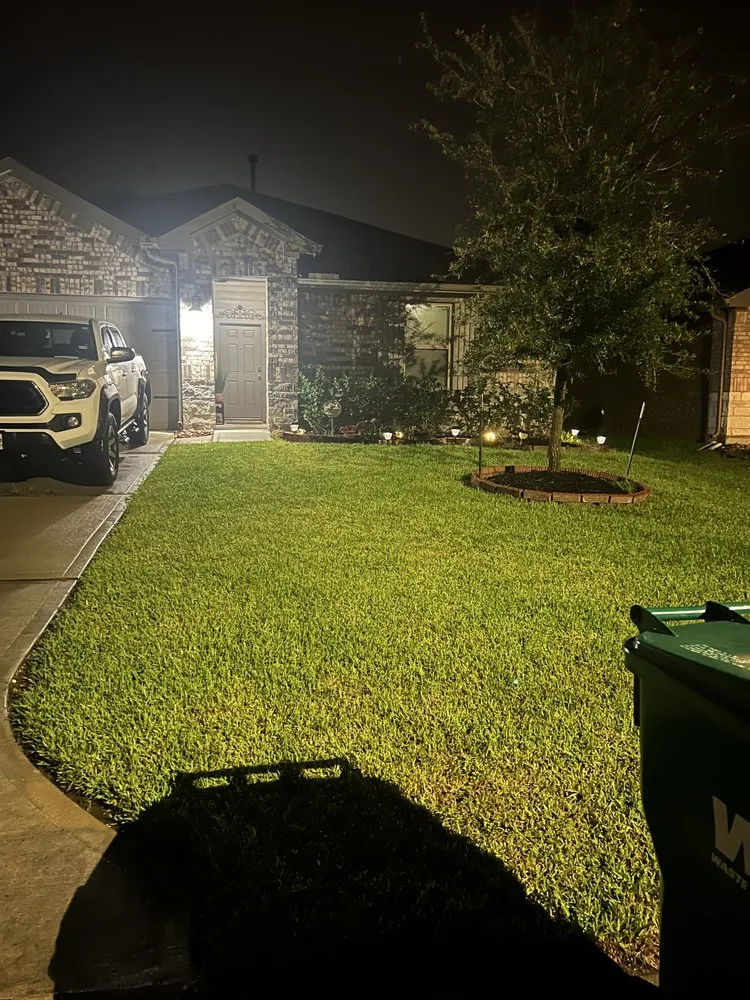 Top-rated landscape design for residential properties in Conroe, TX by Lutter Landscape