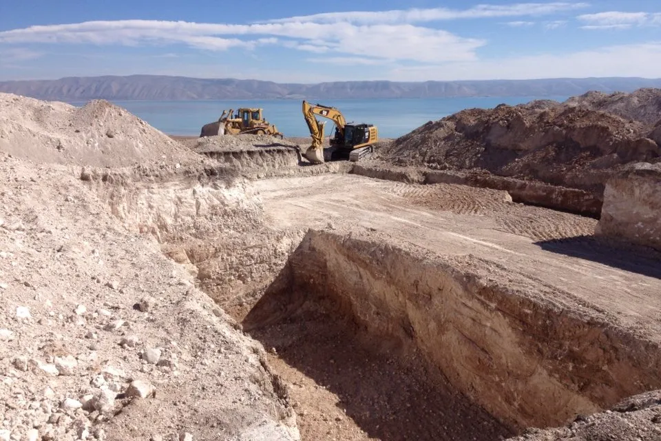 Local landscape installation in Garden City, UT by Lutz Construction