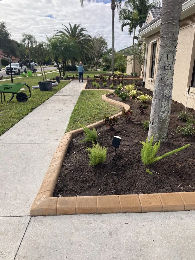 Affordable landscape design with custom design across Bradenton, FL - Lux Cleaning Solutions
