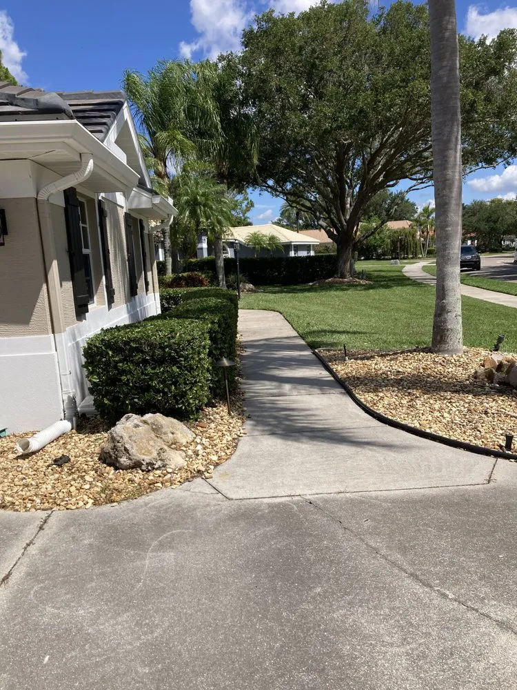 Affordable outdoor landscaping in Bradenton, FL by Lux Cleaning Solutions