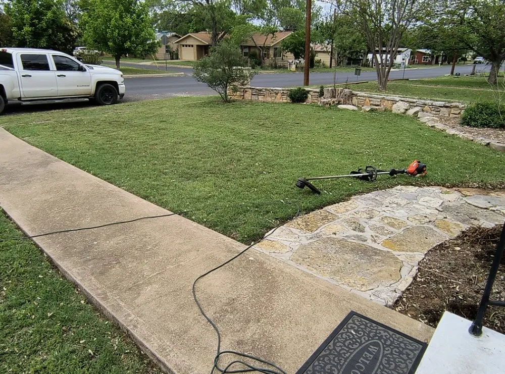 Local garden landscaping for residential properties across Fredericksburg, TX - Lux Family Lawn Care And General Maintenance