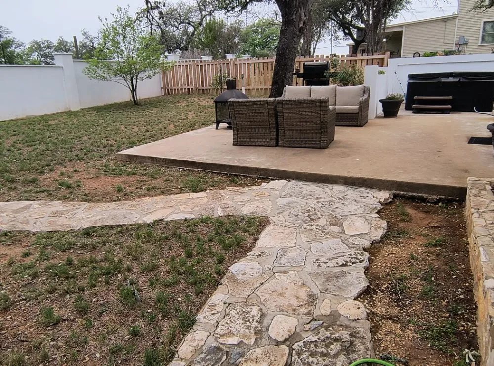 Custom outdoor landscaping for outdoor upgrades across Fredericksburg, TX - Lux Family Lawn Care And General Maintenance