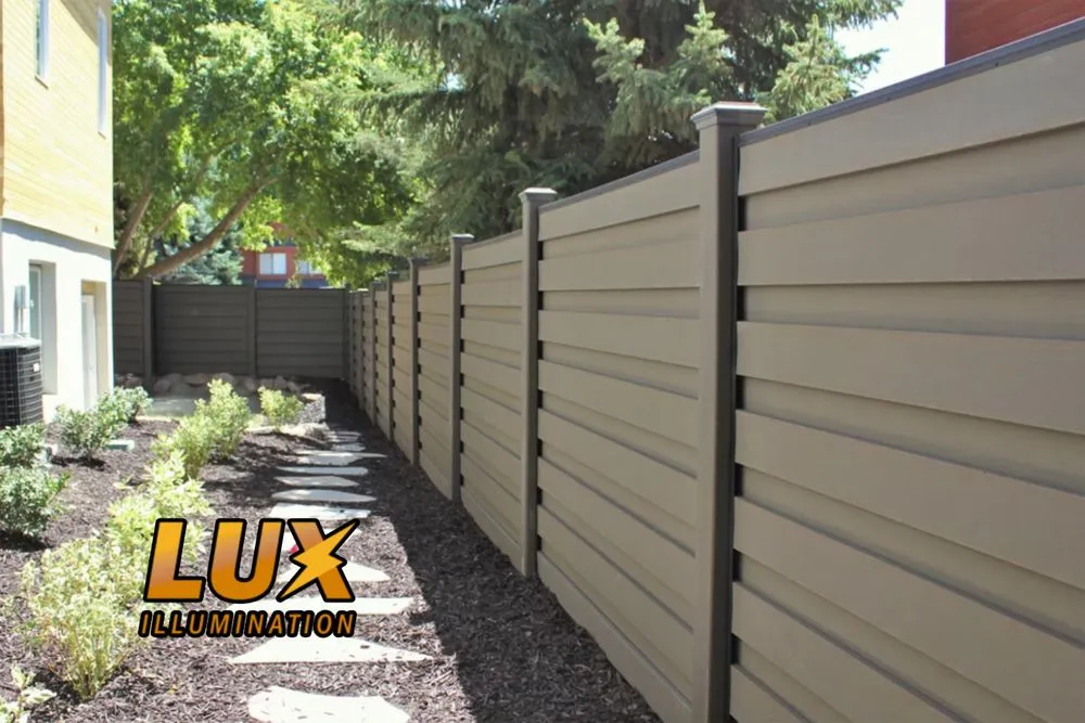 Custom yard cleanup service for year-round maintenance in El Paso, TX by Lux illumination