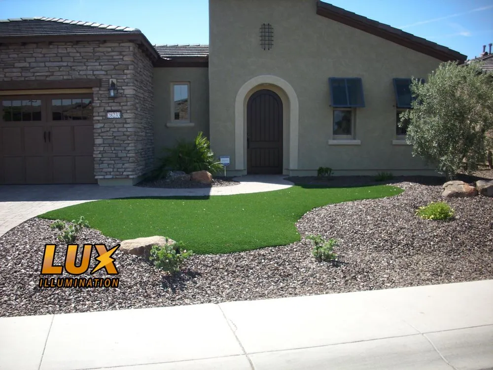 Professional garden landscaping in El Paso, TX - Lux illumination