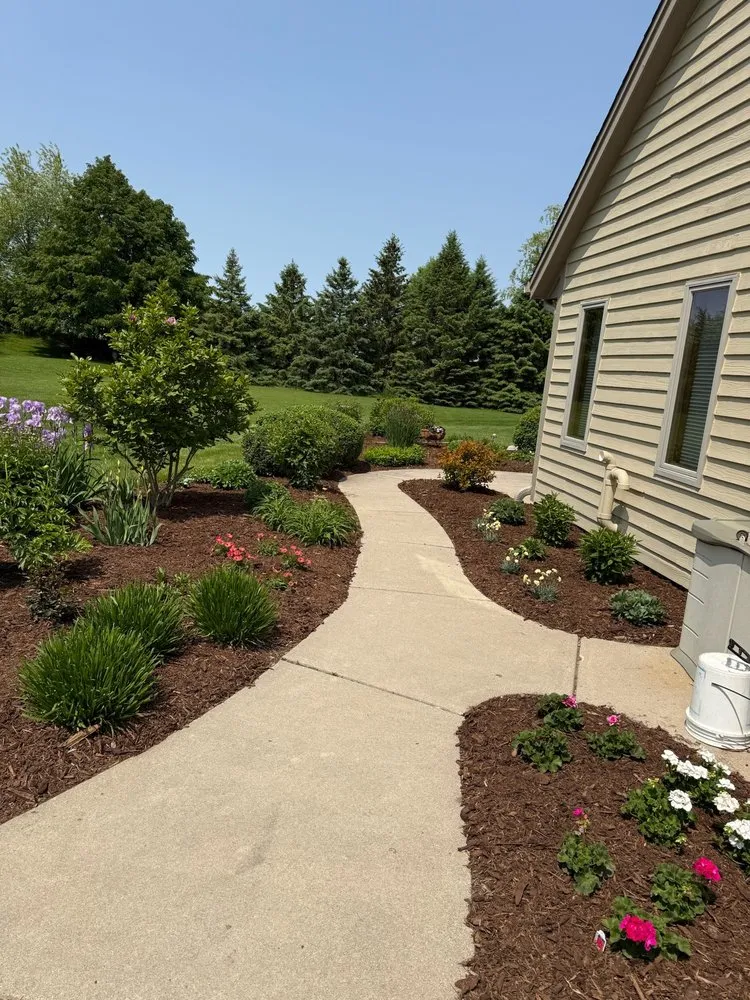 Custom landscape installation for beautiful yards across Sussex, WI - Lux Landscape
