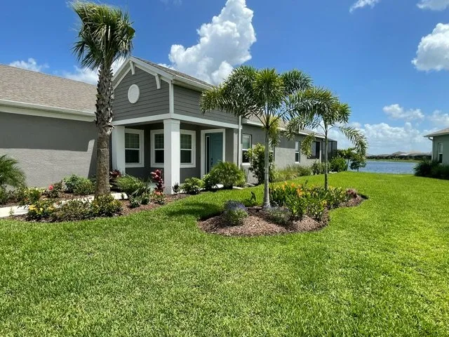Custom landscape installation in Parrish, FL - LUX Landscaping Design & Maintenance