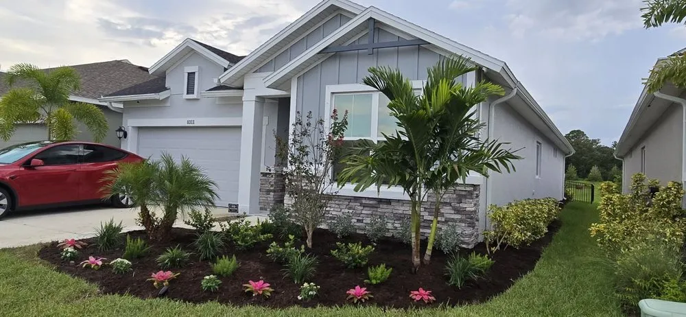Professional yard maintenance in Parrish, FL by LUX Landscaping Design & Maintenance