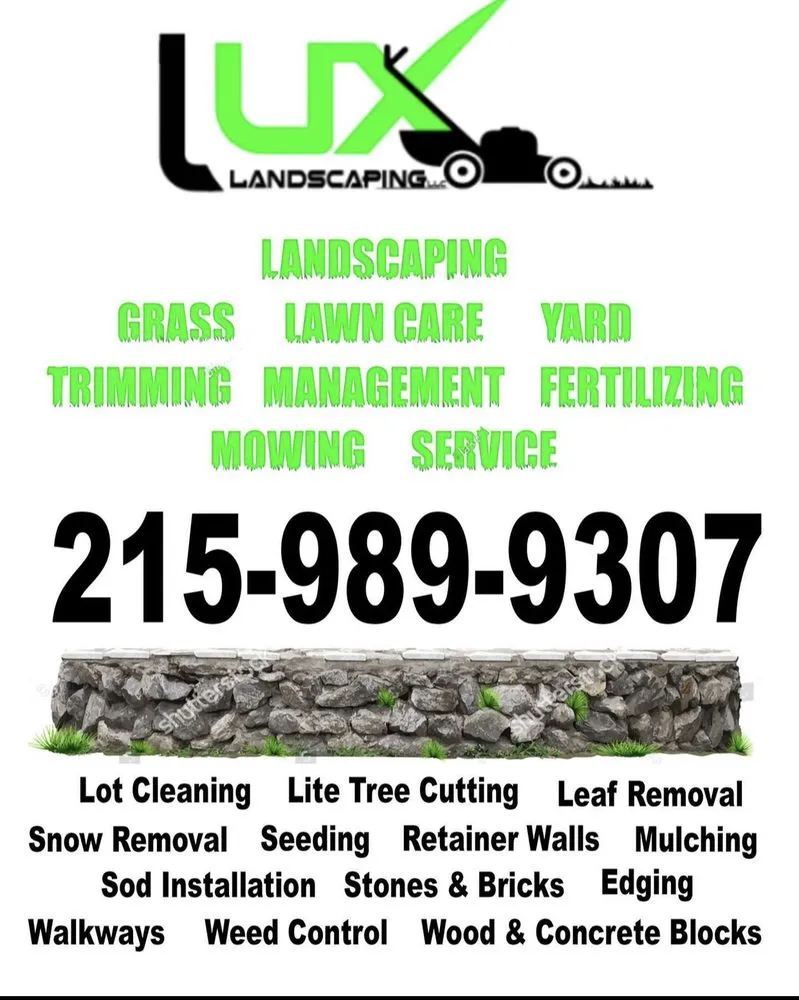 Custom lawn care service in Philadelphia, PA - Lux Landscaping