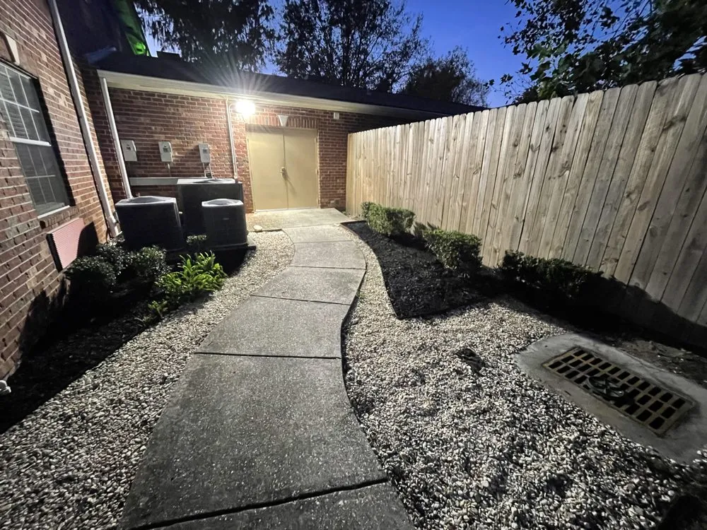 Local outdoor landscaping with custom design across Metairie, LA - Lux Lawn & Landscaping Services