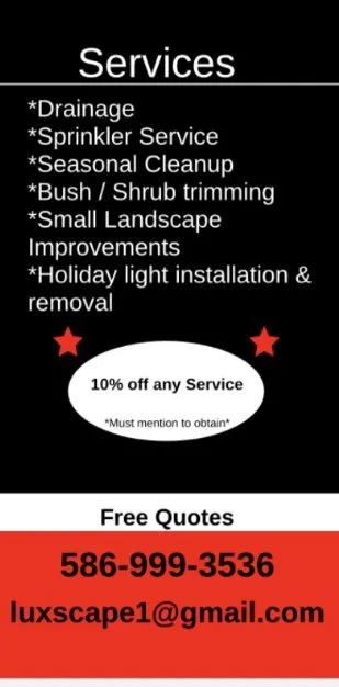 Custom garden landscaping for homes in Roseville, MI by Lux Scape