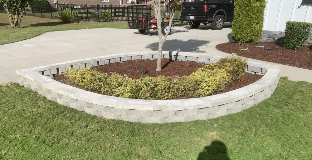 Affordable garden landscaping for residential properties across Cary, NC - Lux Services