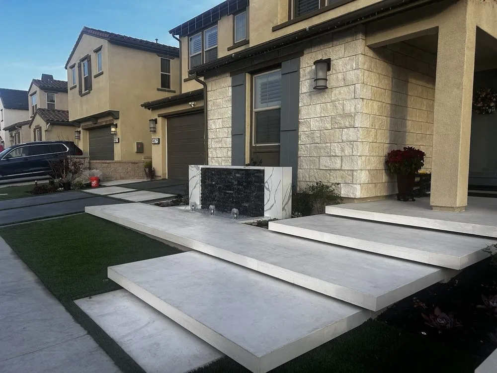 Professional residential landscaping with custom design across Huntington Beach, CA - Luxarc Exterior Landscapes