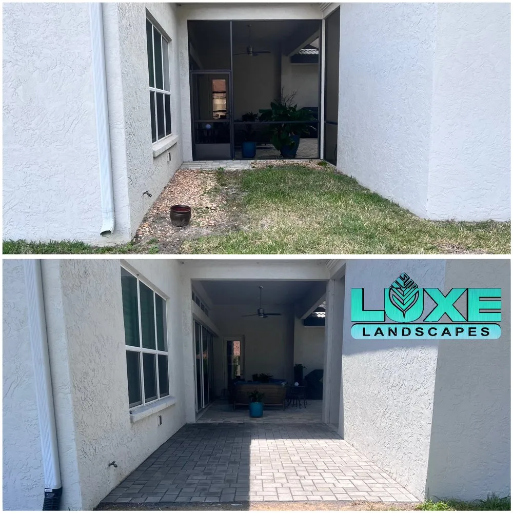 Professional landscape installation in Crystal River, FL - Luxe Landscapes