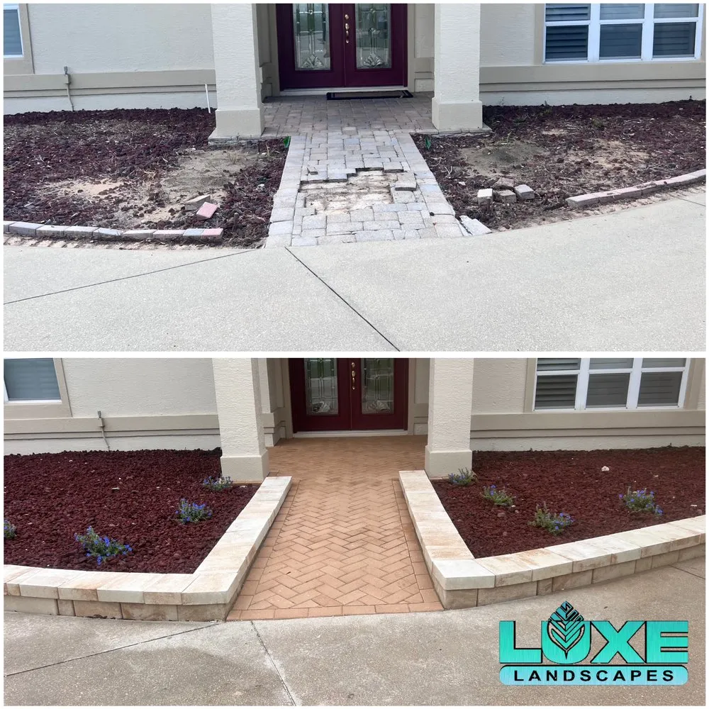 Professional lawn care service in Crystal River, FL by Luxe Landscapes