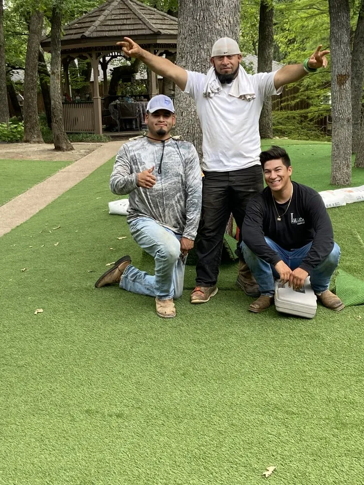 Top-rated yard cleanup service in Dallas, TX by Luxe Landscapes