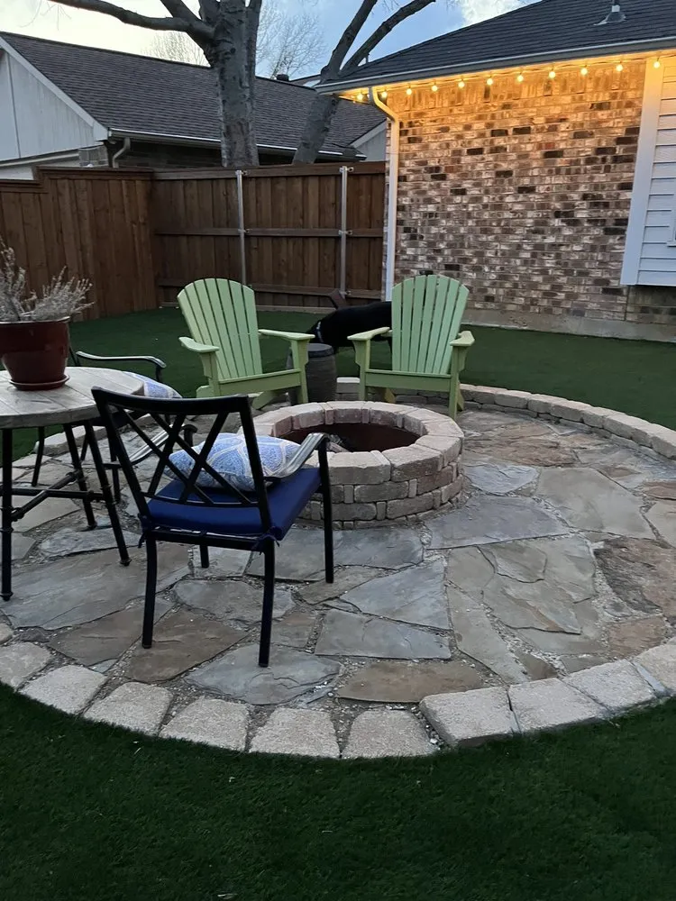 Affordable garden landscaping in Dallas, TX by Luxe Landscapes