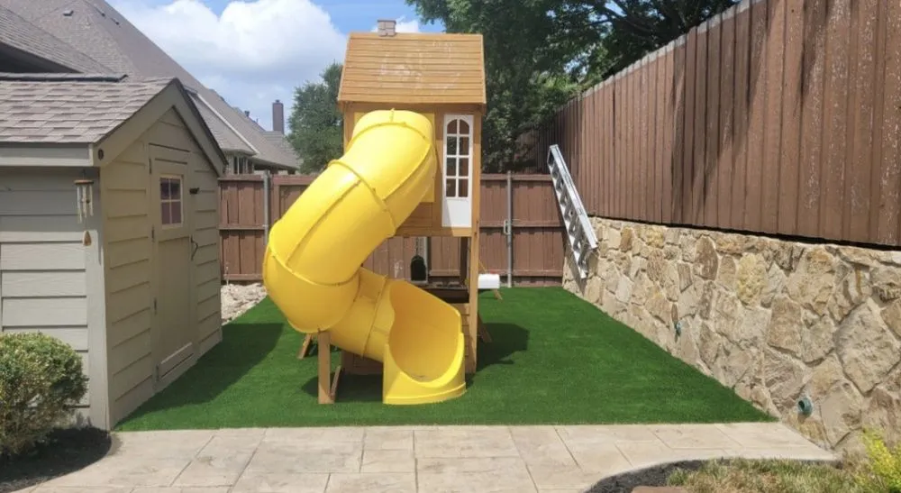 Local lawn mowing service with custom design in Antioch, CA by Luxe Landscaping