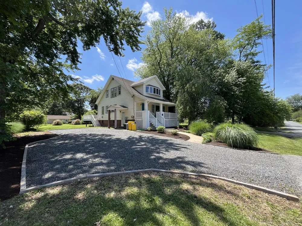 Local lawn mowing service for outdoor upgrades in Harwood, MD by Luxe Landscaping