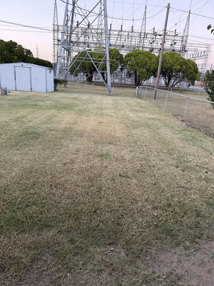 Custom yard maintenance in Midwest City, OK by Luxe Lawn Legends