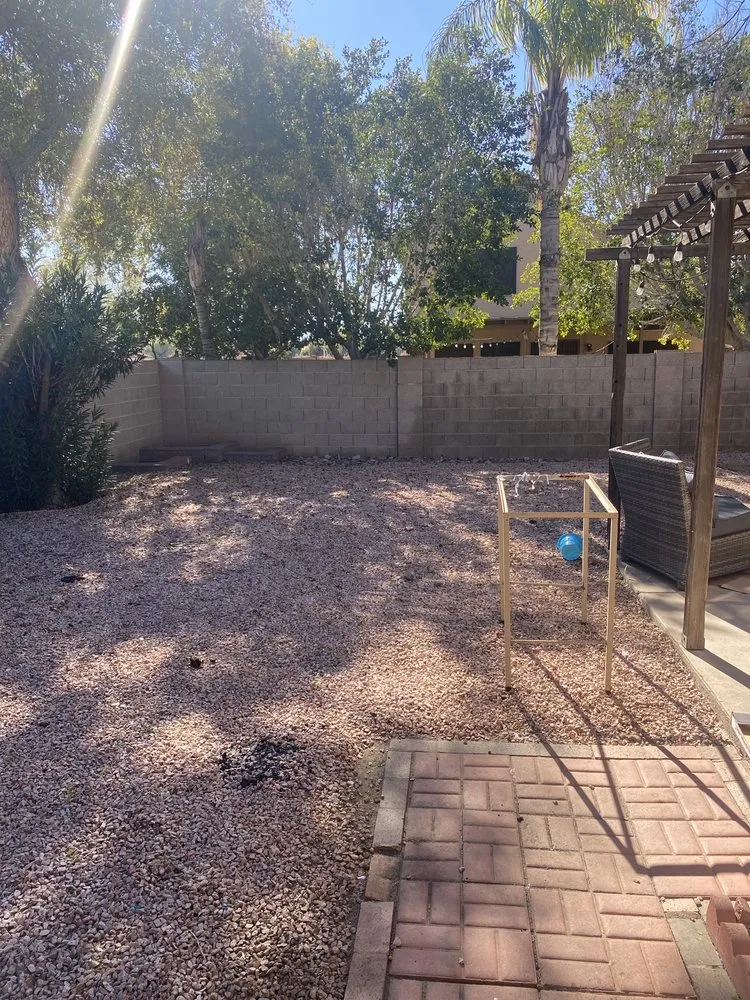 Professional landscaping services for beautiful yards in Gilbert, AZ by Luxe Lawns