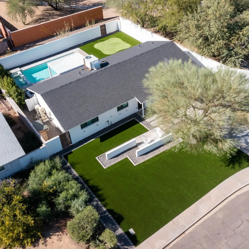 Expert landscape installation in Gilbert, AZ by Luxe Lawns