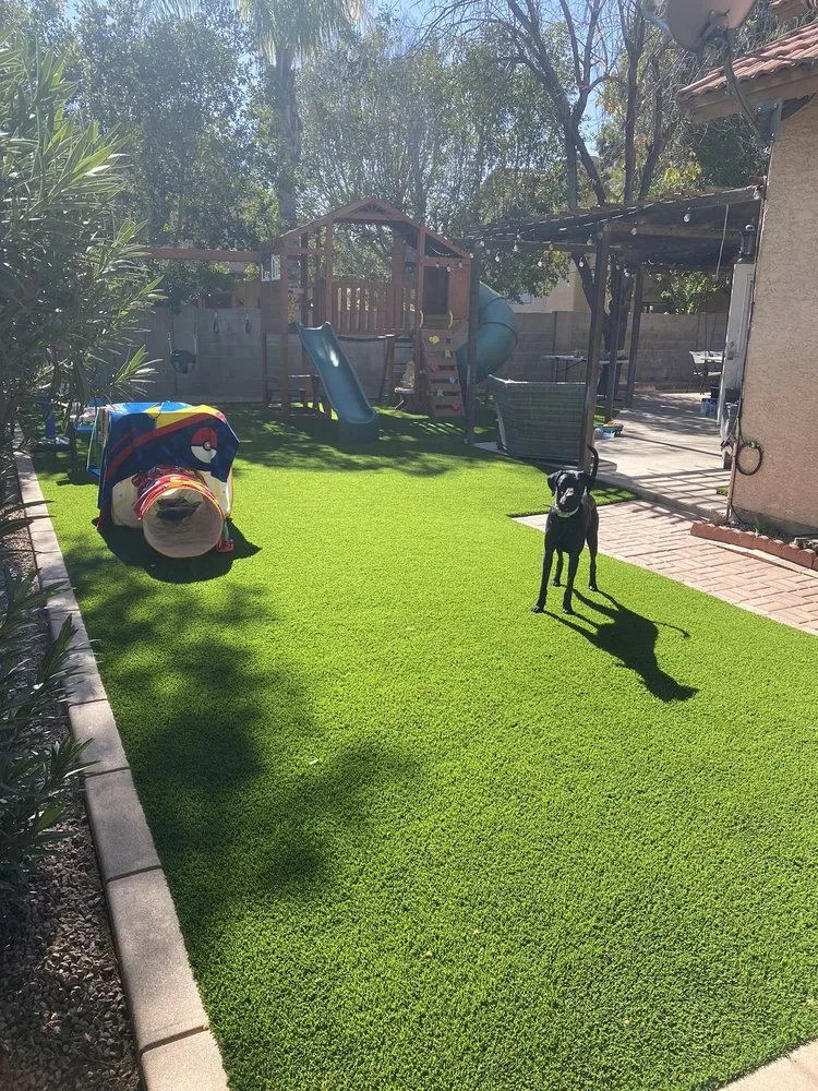 Top-rated landscaping services for beautiful yards in Gilbert, AZ by Luxe Lawns