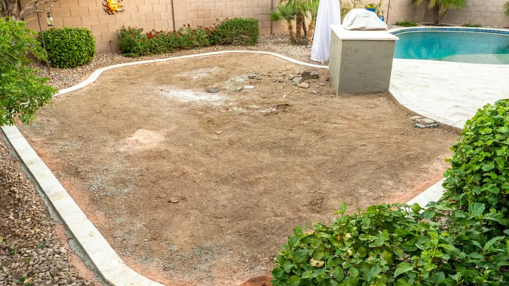 Local garden landscaping for year-round maintenance in Gilbert, AZ by Luxe Lawns