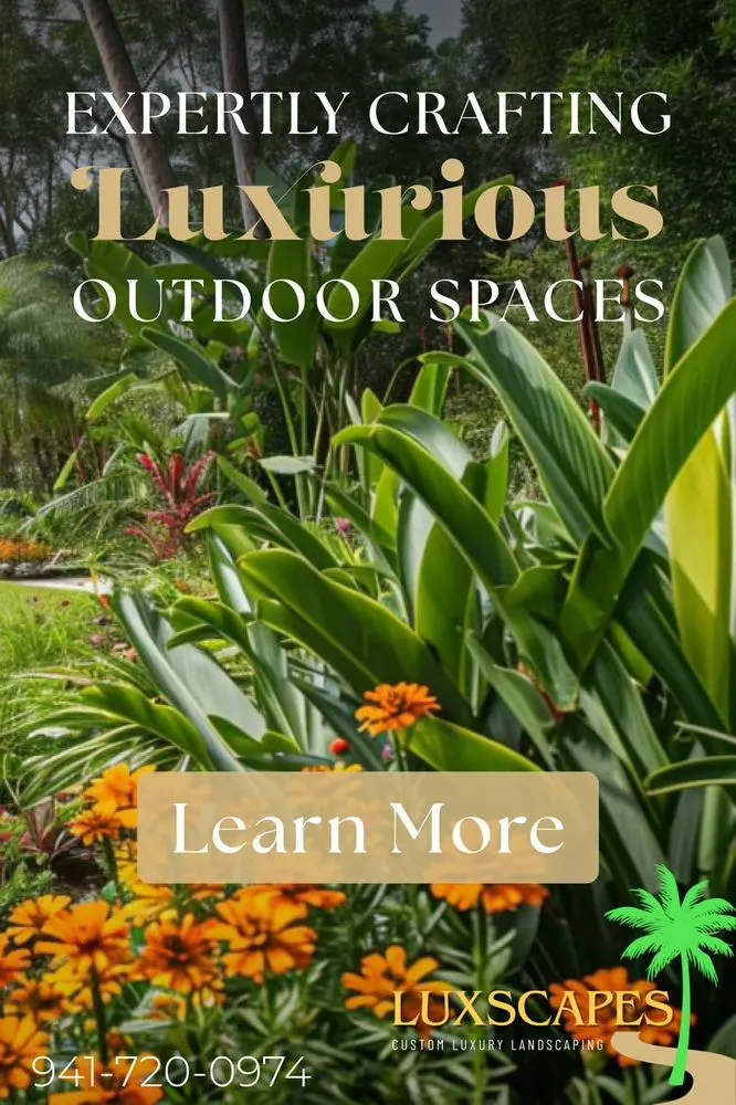 Expert landscape design in Palmetto, FL by Luxscapes