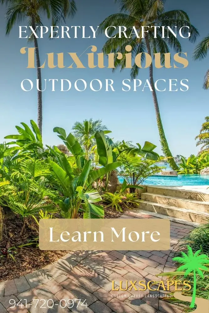 Top-rated landscape design near you in Palmetto, FL by Luxscapes