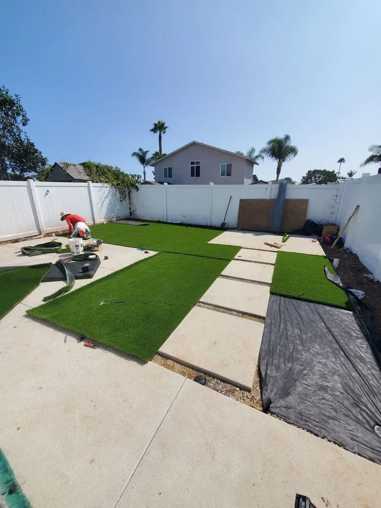 Top-rated landscape installation with custom design in Escondido, CA by Luxurious Landscape Living