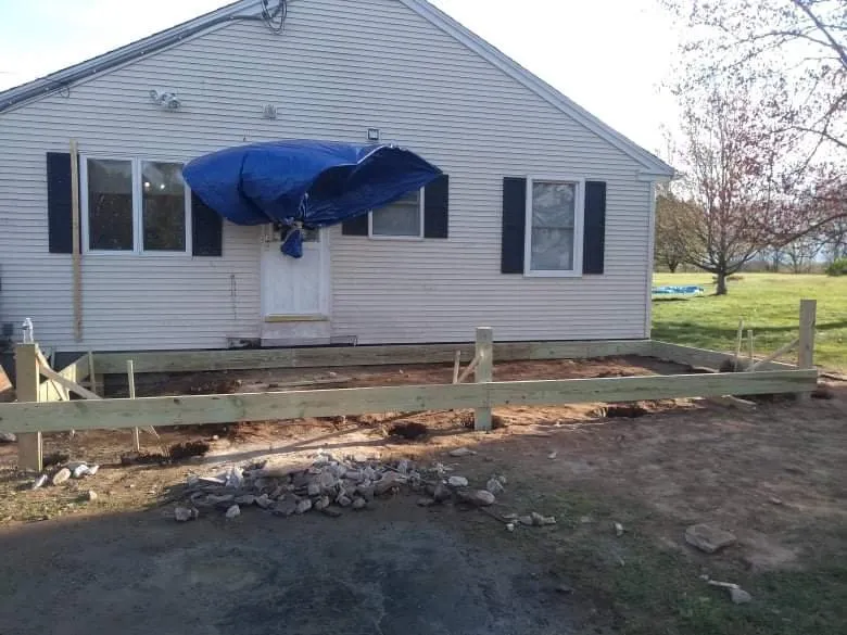 Local landscape design in Sunderland, MA by Luxury Land