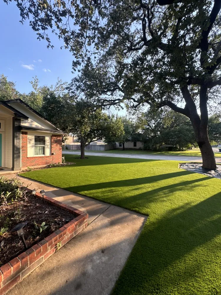Expert landscape installation in Austin, TX by Luxury Landscapes