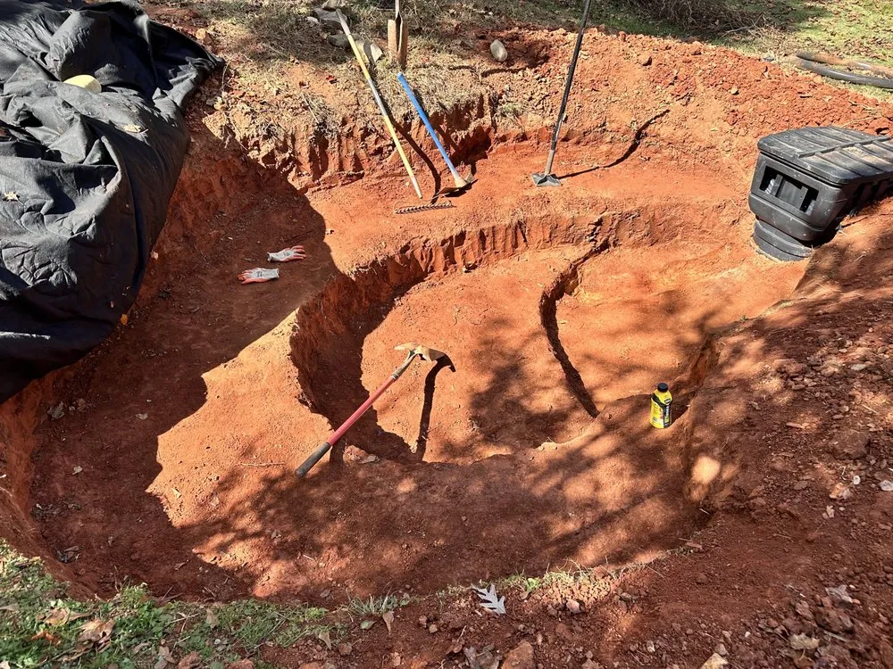 Professional landscape installation near you in Greer, SC by Luxury Landscapes