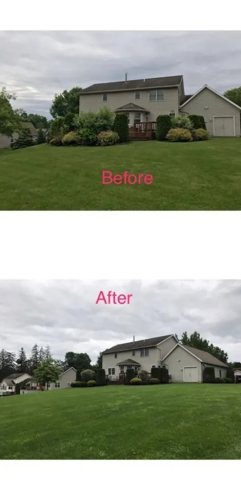 Reliable lawn mowing service in Minoa, NY by Luxury Landscapes