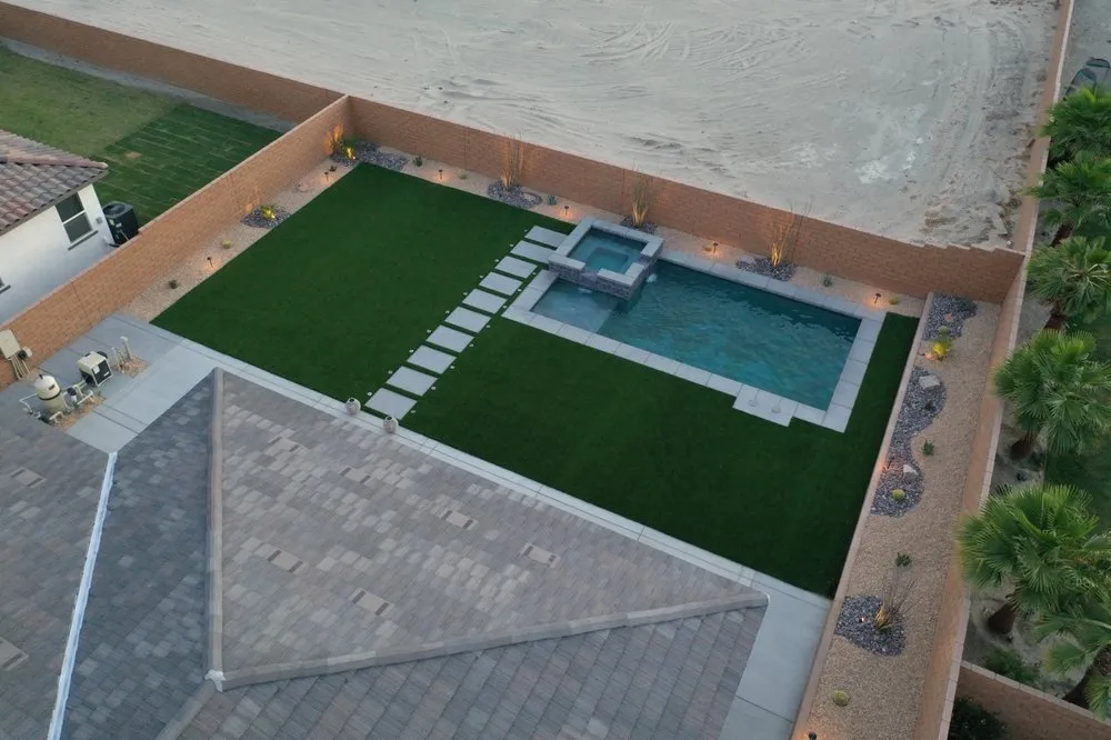 Professional residential landscaping with custom design in Coachella, CA by Luxury Landscaping & Design