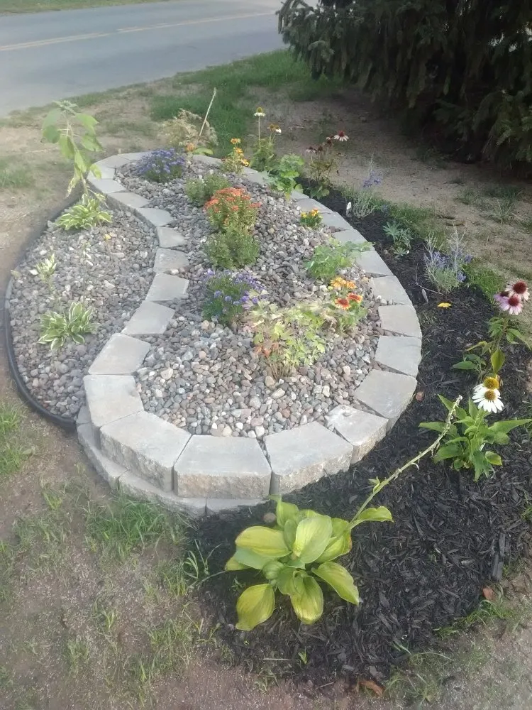 Affordable garden landscaping in Holley, NY - Luxury Landscaping & Excavation