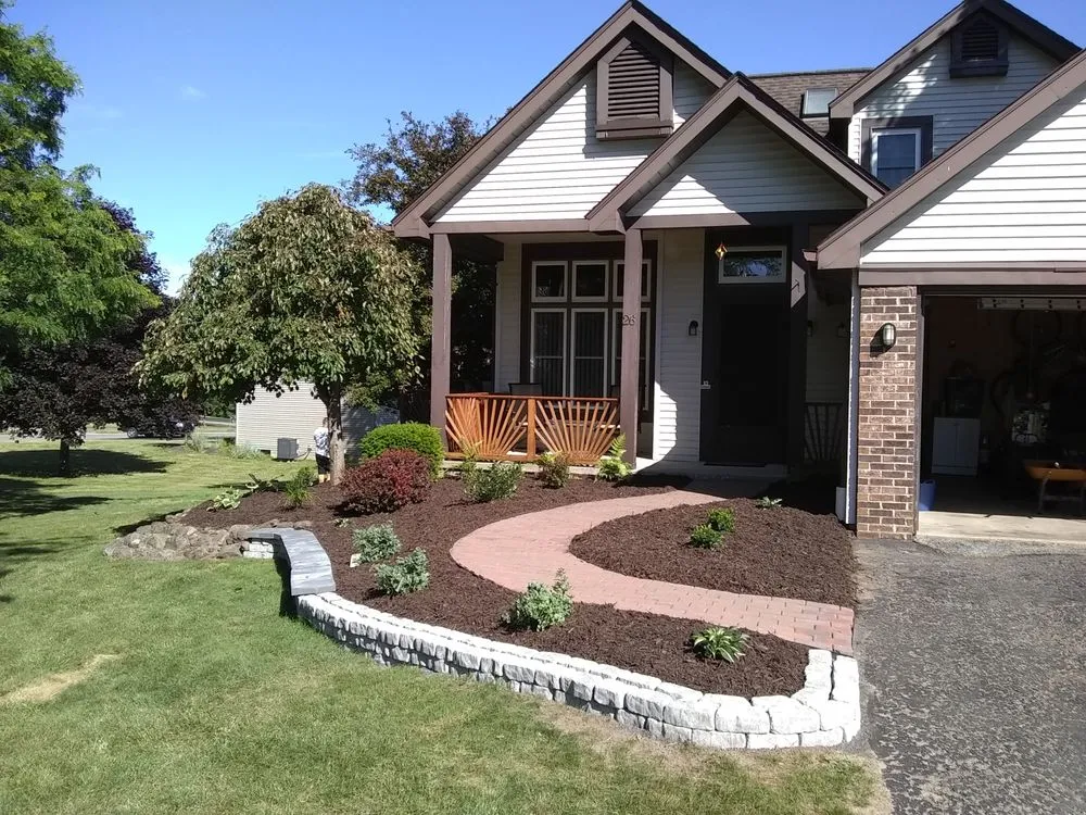 Reliable garden landscaping in Holley, NY - Luxury Landscaping & Excavation