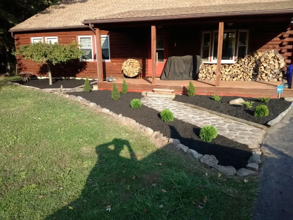 Trusted lawn mowing service in Holley, NY by Luxury Landscaping & Excavation