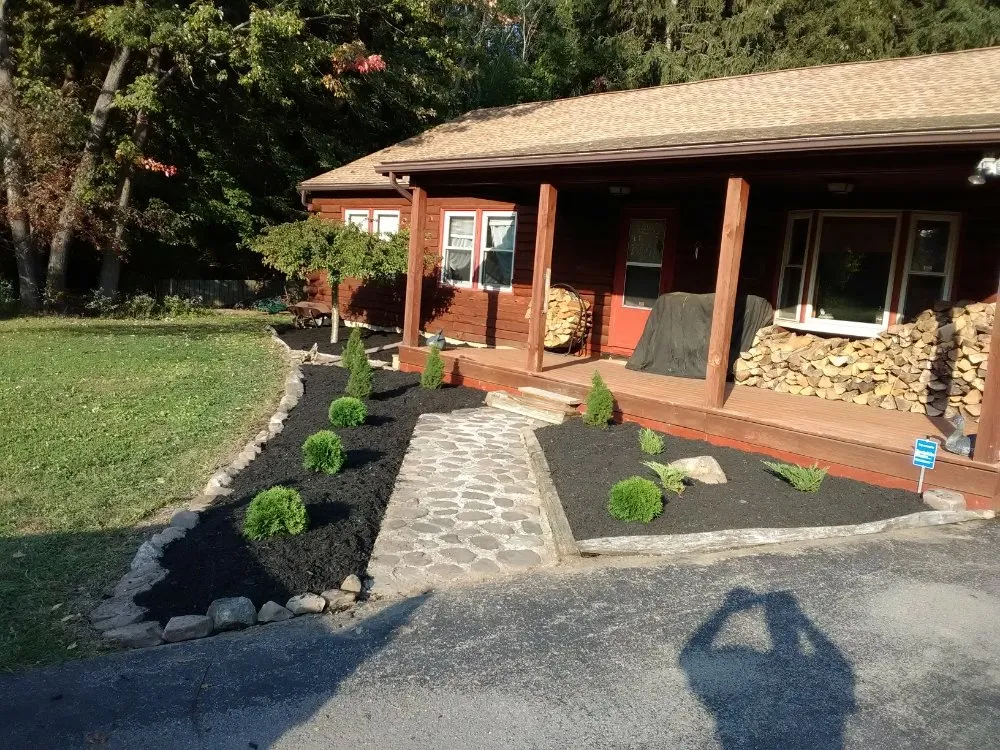 Affordable garden landscaping for outdoor upgrades in Holley, NY by Luxury Landscaping & Excavation